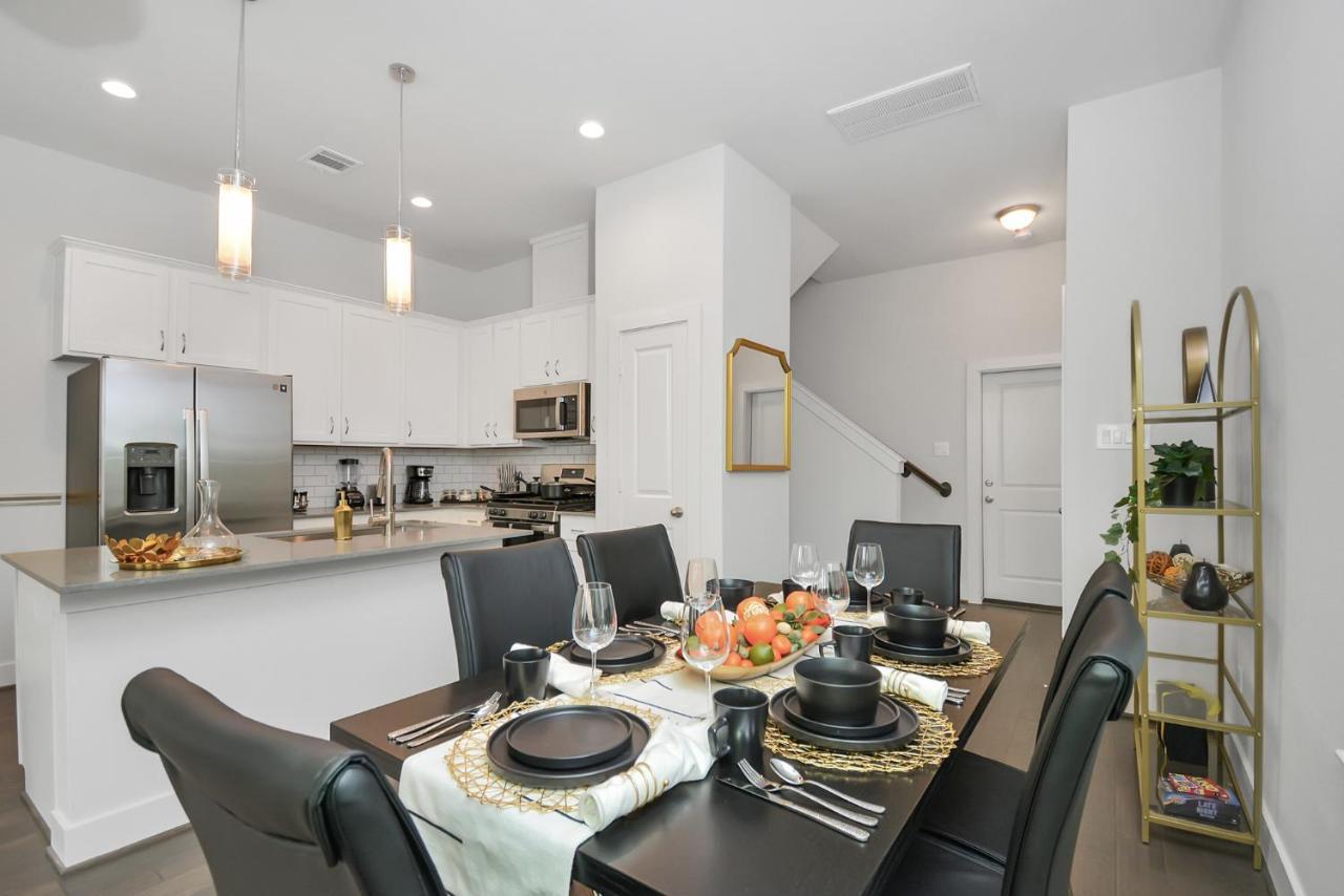 Emerald Palace - New, Modern 3Br Townhome Close To Downtown, Nrg, Med Ctr Хьюстон Экстерьер фото