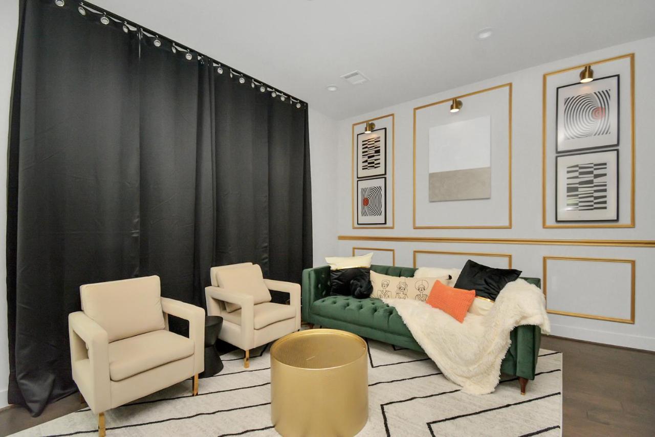 Emerald Palace - New, Modern 3Br Townhome Close To Downtown, Nrg, Med Ctr Хьюстон Экстерьер фото